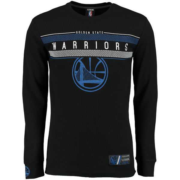 Golden State Warriors UNK MVP Midtown Long Sleeve Thermal WEM T-Shirt - Black,We sell and wholesale Golden State Warriors UNK MVP Midtown Long Sleeve Thermal WEM T-Shirt - Black on line form chian!